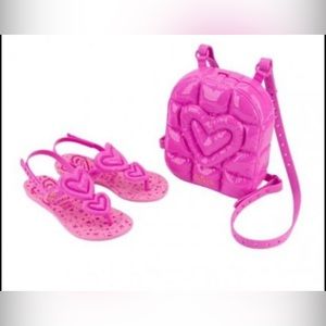 Grendene Girls Flat Sandals 10/11 Toddler